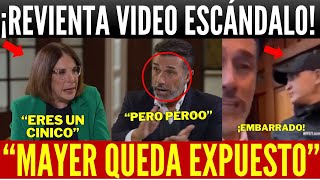 SABADAZO POR FIN CAYÓ FILTRAN VIDEO DE MAYER SALE CON ENCAPUCHADOS NI COMO NEGARLO QUEDA MUDO [upl. by Atinihs]