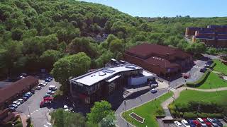 New aerial tour of Treforest Pontypridd Campus  University of South Wales [upl. by Rebma]