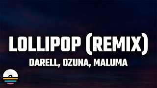 Darell Ozuna Maluma  Lollipop Remix LetraLyrics [upl. by Ynetsed405]