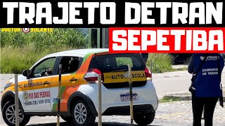 PERCURSO DETRAN PRAIA DA BRISA SEPETIBA DRVOLANTE AUTO ESCOLA ONLINE [upl. by Phillada487]