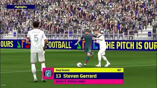 MANCHESTER CITY VS LEEDS 50 fifa football goals worldcup pesmobile viralvideo match pes [upl. by Loseff]