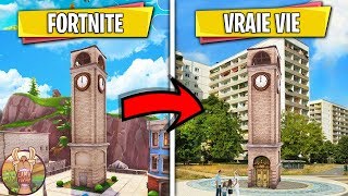 5 LIEUX DE FORTNITE QUI EXISTENT DANS LA VRAIE VIE  Lama Faché [upl. by Nosreme]