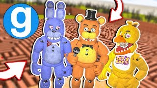 Gmod Fnaf New Freddy Fazbear Ultimate Unwithered Pill Pack Gmod Fnaf Maze Run [upl. by Jayne535]