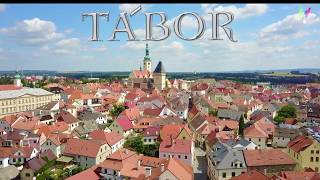 Tábor  město z výšky [upl. by Lysander501]