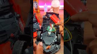 How to make rechargeable remote control car shorts electrial experiment [upl. by Etteyafal614]