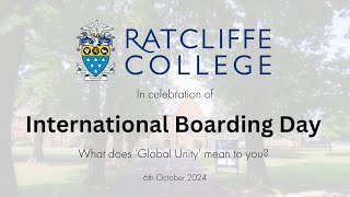 International Boarding Day  Interviewing International Boarding Students at Ratcliffe College [upl. by Adnorrahs]