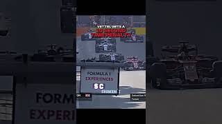 When Hamilton and Vettel COLLIDED behind the safety car [upl. by Alodie]