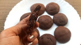 சாக்லேட் லாவா குக்கீஸ்  Chocolate Lava Cookies in tamil  Without Oven  Chocolate Biscuit Recipe [upl. by Anhoj340]