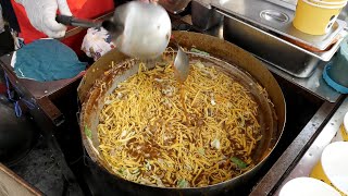 the famous filipino pancit BATO  philippines street food [upl. by Farmann]