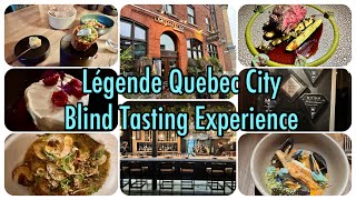 Following Canada’s top 100 restaurants  Légende Quebec City 6Course Blind Tasting Experience [upl. by Drusie935]