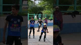 wintersport tigershroff olympicsport skatingshoesrunningonroad skating [upl. by Bushore]