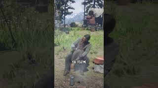 The moment when Micah was almost killed at the camp rdr2 shorts [upl. by Amend]