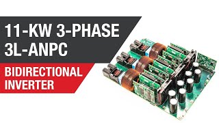 11kW 3phase 3level ANPC bidirectional inverter design [upl. by Ecyal910]