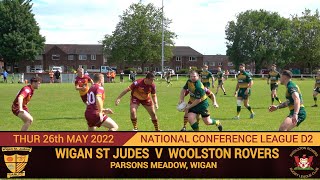 Wigan St Judes Vs Woolston Rovers 040622 [upl. by Cappella]