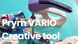 How to use the Prym VARIO Creative tool [upl. by Sirehc]