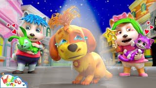 Forgotten Puppy Pet Emotion Song  Imagine Kids Songs amp Nursery Rhymes  Wolfoo Kids Songs [upl. by Aicinod]