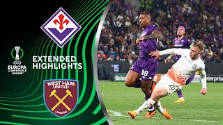 Fiorentina vs West Ham Extended Highlights  UECL Final  CBS Sports Golazo [upl. by Yvel]