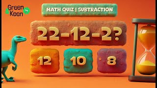 👀 Can You Solve the Subtraction Puzzle 🥶  Math Quiz  Green and Keen [upl. by Johnsten]