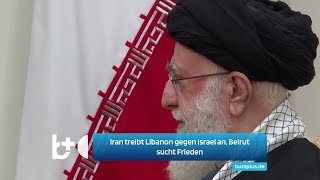 Iran treibt Libanon gegen Israel an Beirut sucht Frieden Hisbollah bombardiert Basen [upl. by Gehman101]