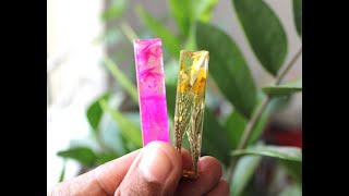 How to make resin pendant with dried flowers [upl. by Ruthanne]