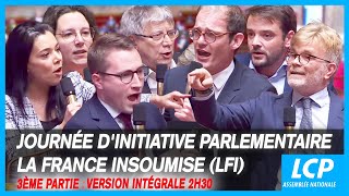 Journée dinitiative parlementaire de La France Insoumise  3ème partie  28112024 [upl. by Rozalin966]