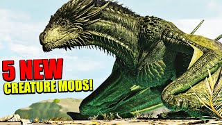 5 NEW CREATURE MODS  Ark Survival Ascended [upl. by Abey]