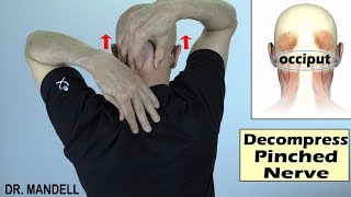 SELFCERVICAL TRACTION FOR PINCHED NERVE  Dr Alan Mandell DC [upl. by Anayra]