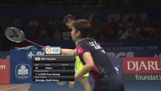 BCA Indonesia Open 2016  Badminton F M4MD  LeeYoo vs ChaiHong [upl. by Sutniuq]