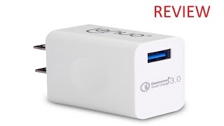 Lenuo 18W Quick Charge 30 USB Wall Charger Review [upl. by Nylime]