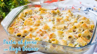 Pasta al Forno con Ragù Bianco  Ricetta Facile Pasta al Forno Bianca  55Winston55 [upl. by Junie]