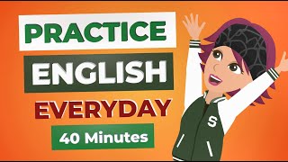 English Conversation Practice  Daily Use English Sentences [upl. by Epps29]