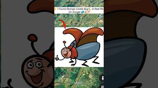 👉😱 I Found Strange Cootie Bug 🪲 in real life video googlemapssecrets googleapps viralvideo [upl. by Burns]