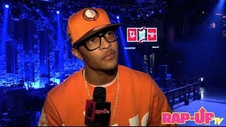 TI Talks Iggy Azalea vs Nicki Minaj Hustle Gang Tour [upl. by Siuoleoj]