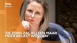 Menzisvoorzitter Wouter Bos over beleid VWSminister Agema Zorg loopt vast [upl. by Naesal]