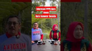 informasi PPPK Guru untuk Guru honorer swasta asn pppk pppkguru infopppkterkini [upl. by Tnilc476]