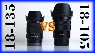 Sony 18105mm F4 vs Sony 18135mm F3556  Which One Should YOU Buy [upl. by Chelsy]