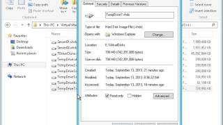 Creating a Differencing Disk in Windows Server 2012 R2 HyperV Part 1 [upl. by Yeltrab]