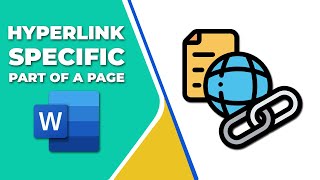 How to hyperlink to a specific part of a page in word [upl. by Aidua]