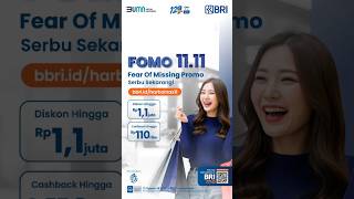 Nikmati promo spesial BRI 1111 bbriidharbolnas11 TabunganBRI BRImo PromoMerchantBRI [upl. by Francesco716]