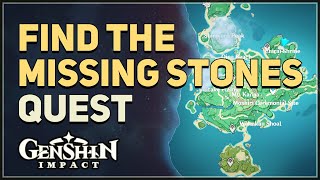 Find the missing stones Genshin Impact [upl. by Akkin]