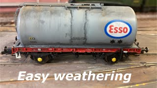 Hornby TT120 TTA tank wagons weathered HighFell [upl. by Shum874]