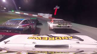 61424  ROOF CAM  Stephen Donahue 2VT at Riverside Speedway P1 [upl. by Barbette]