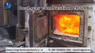 Working process of coal gasifier for metal smelting [upl. by Eek]