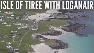 Whats Tiree like Join me on an island wander before my flight home onboard a Loganair Twin Otter [upl. by Trilbie]