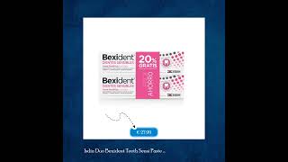 Isdin Duo Bexident Teeth Sensi Paste 2X75ml [upl. by Yrdua312]