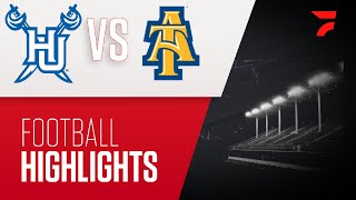 Highlights Hampton vs North Carolina AampT  2024 CAA Football [upl. by Sheffy]