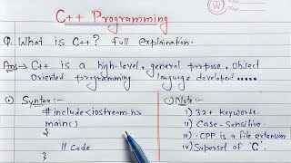 Introduction to C Hindi  What is C full Explanation [upl. by Andi856]