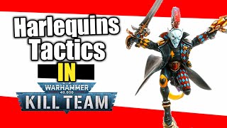 Harlequins in Warhammer 40k Kill Team [upl. by Ayarahs]