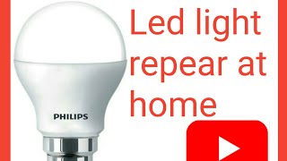 Led light repear at home experiment PG electrical video [upl. by Rivi]