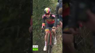 🇳🇱 Lars van der Haar wins the 2024 Koppenbergcross 🏆 homeofcycling cycling [upl. by Gerome]